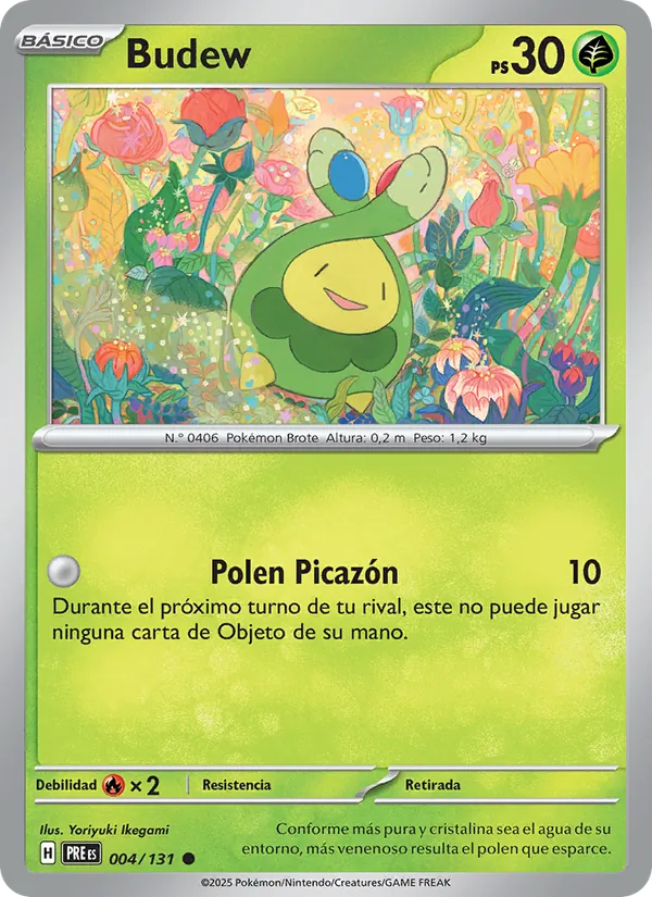 Budew – Evoluciones Prismáticas 4