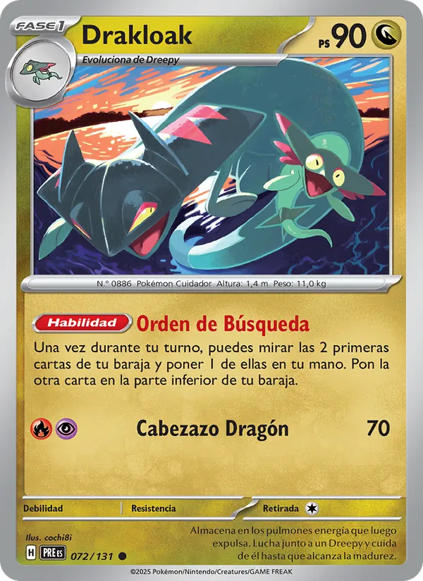 Drakloak – Evoluciones Prismáticas 72