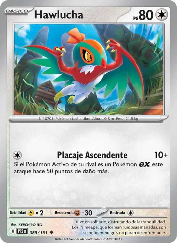 Hawlucha – Evoluciones Prismáticas 89