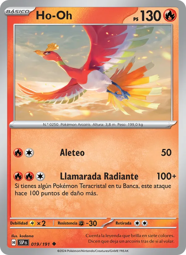 Ho-Oh – Chispas Fulgurantes 19