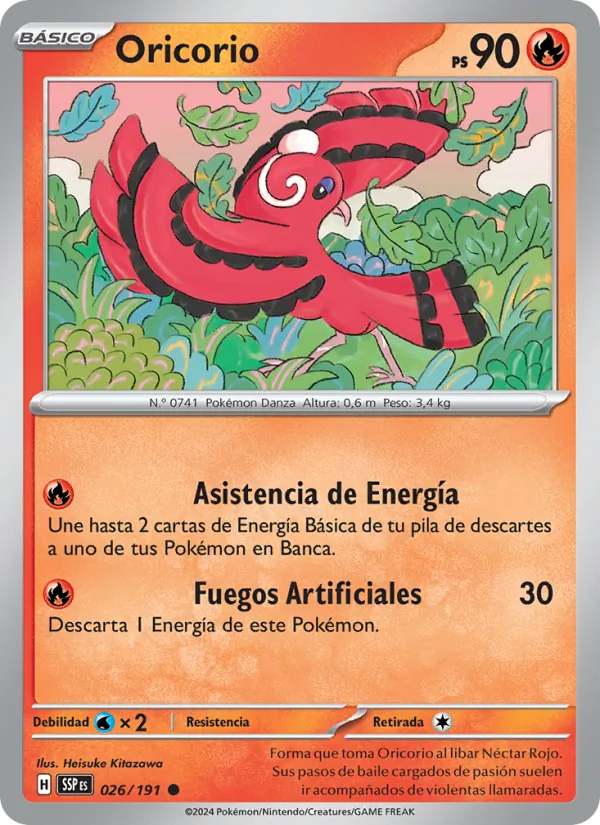 Oricorio – Chispas Fulgurantes 26