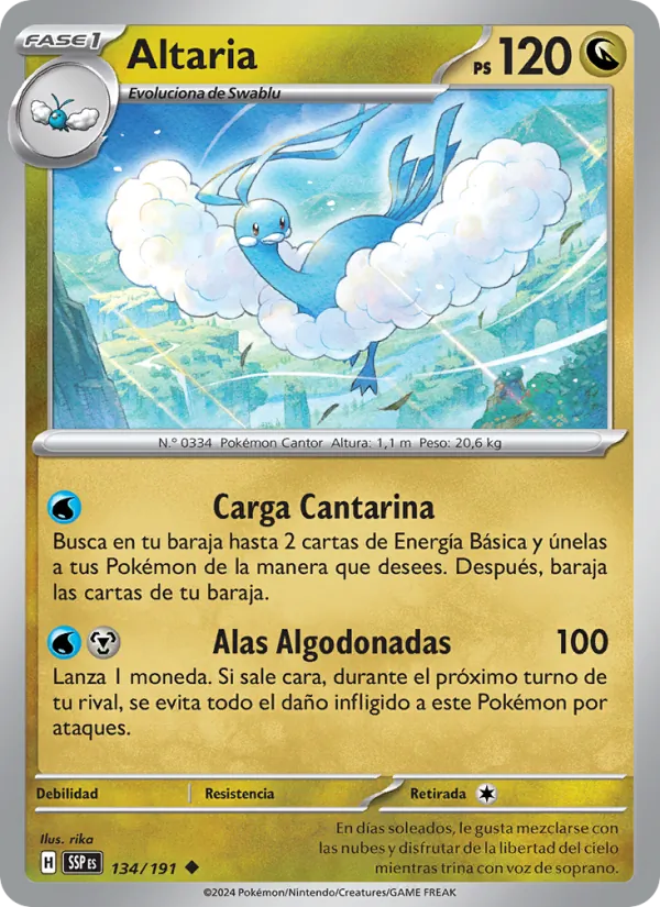 Altaria – Chispas Fulgurantes 134