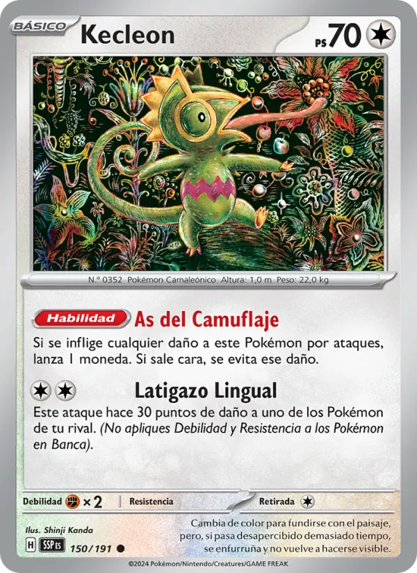 Kecleon – Chispas Fulgurantes 150