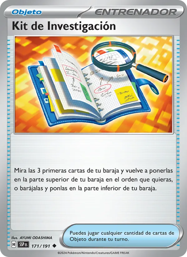 Kit de Investigación – Chispas Fulgurantes 171