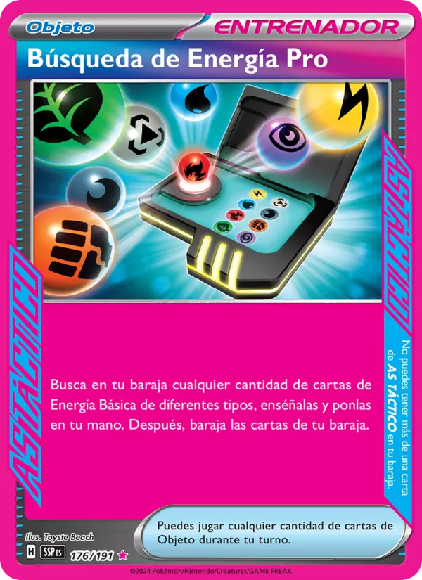 Búsqueda de Energía Pro – Chispas Fulgurantes 176