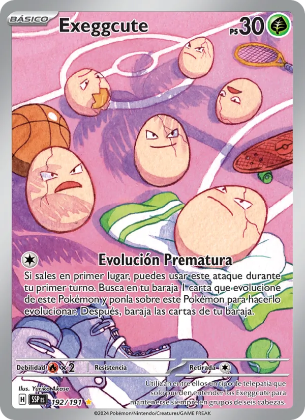 Exeggcute – Chispas Fulgurantes 192