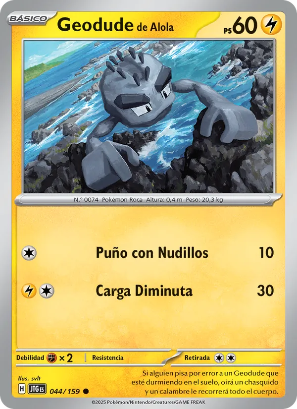 Geodude de Alola – Juntos de Aventuras 44