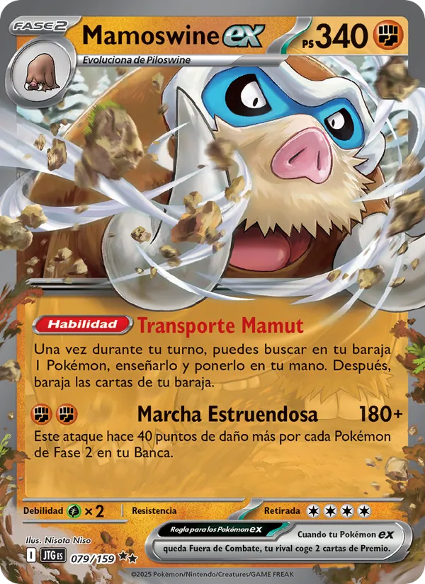 Mamoswine ex – Juntos de Aventuras 79