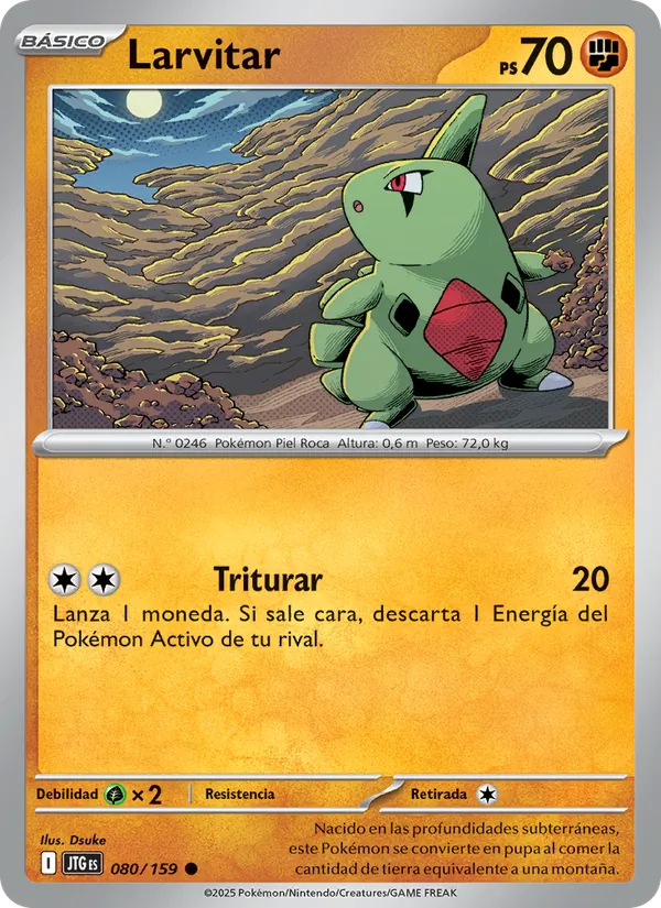 Larvitar – Juntos de Aventuras 80