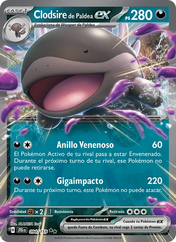 Clodsire de Paldea ex – Juntos de Aventuras 94