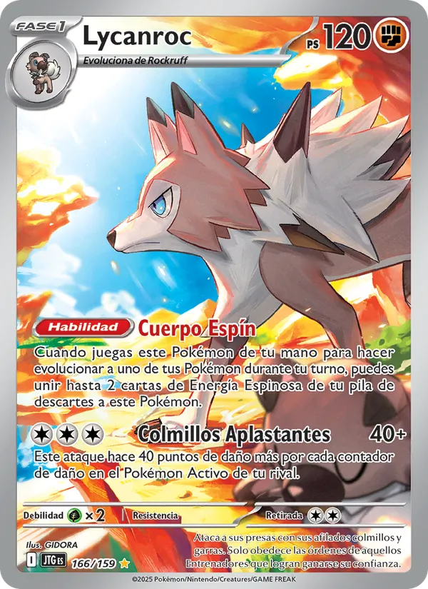 Lycanroc – Juntos de Aventuras 166