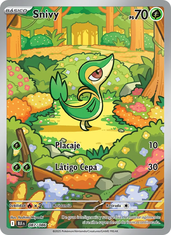 Snivy – Fulgor Negro 87