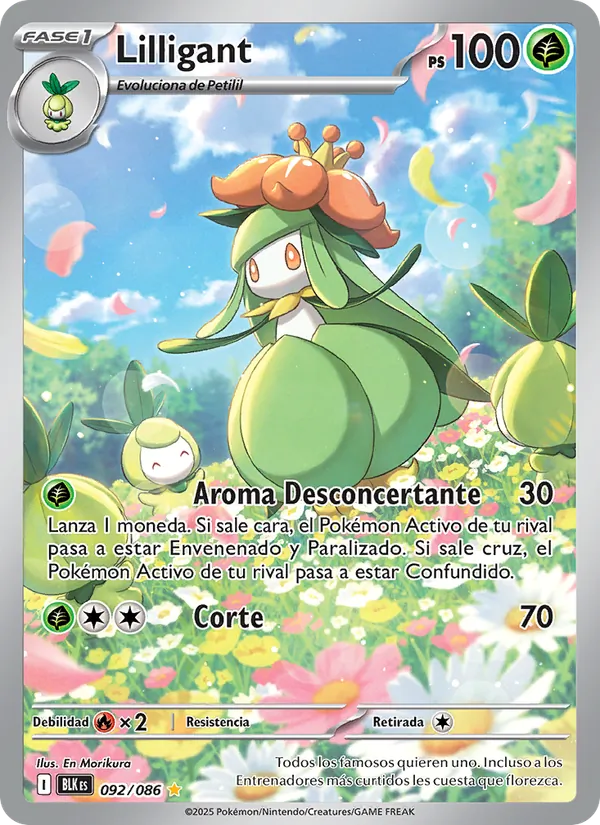 Lilligant – Fulgor Negro 92