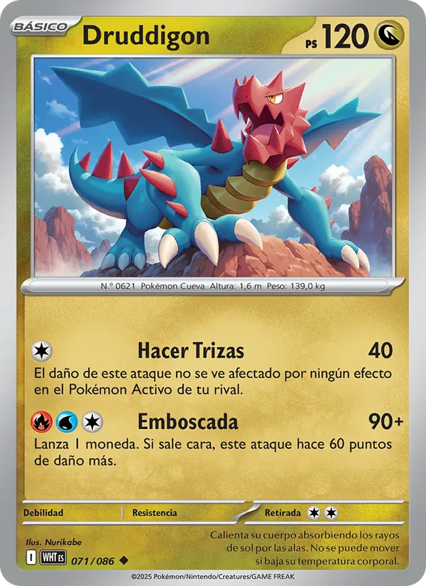 Druddigon – Llama Blanca 71