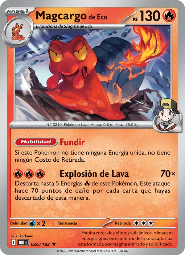 Magcargo de Eco – Rivales Predestinados 36