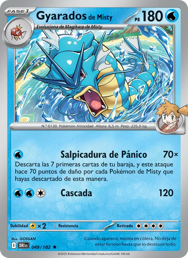 Gyarados de Misty – Rivales Predestinados 49