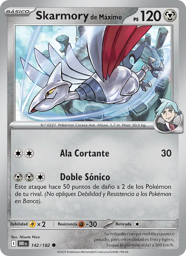 Skarmory de Máximo – Rivales Predestinados 142