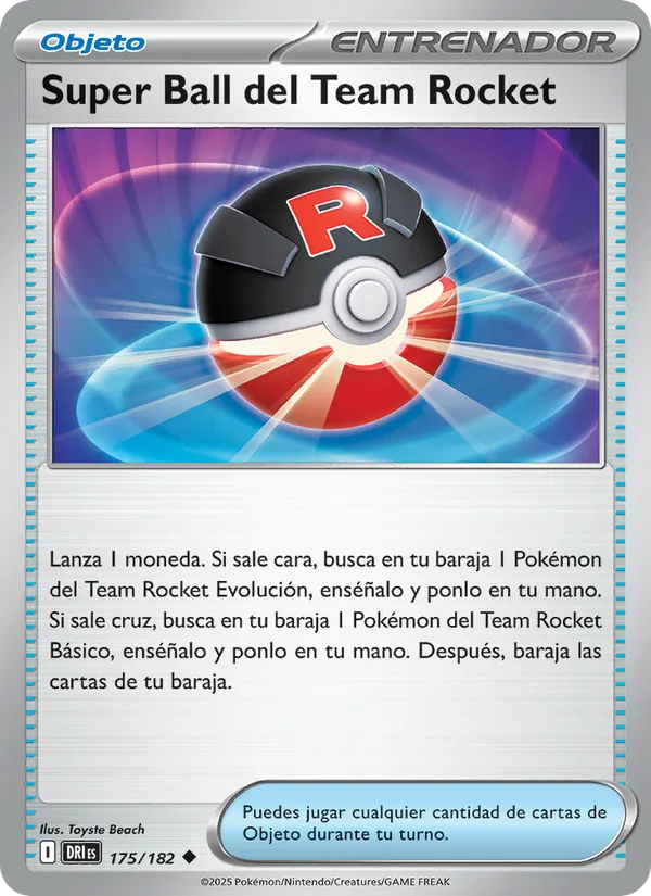 Super Ball del Team Rocket – Rivales Predestinados 175