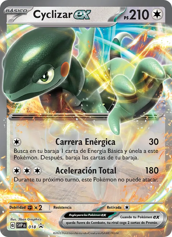 Cyclizar ex – SVP Black Star Promos 18