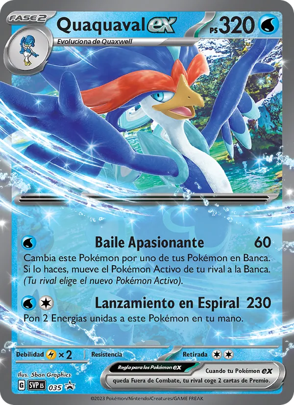 Quaquaval ex – SVP Black Star Promos 35