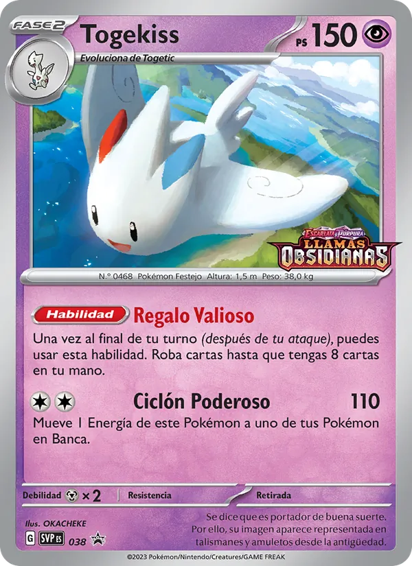 Togekiss – SVP Black Star Promos 38