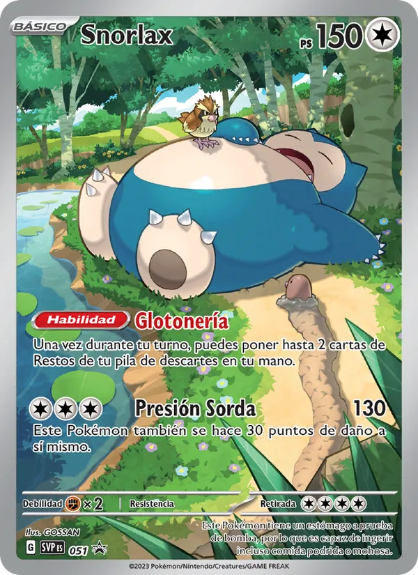 Snorlax – SVP Black Star Promos 51