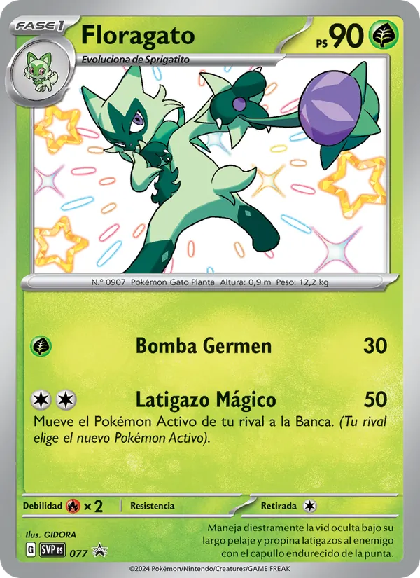 Floragato – SVP Black Star Promos 77