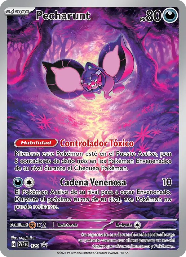 Pecharunt – SVP Black Star Promos 129