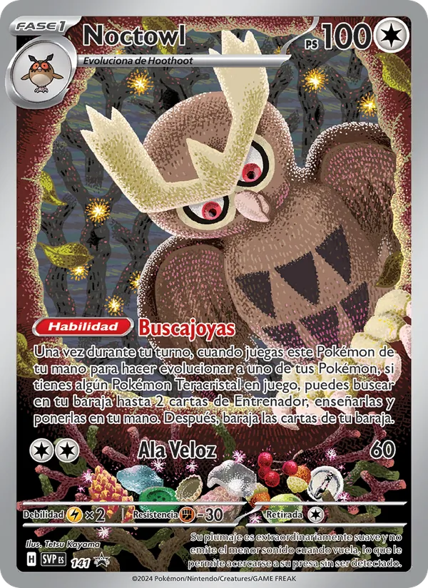 Noctowl – SVP Black Star Promos 141