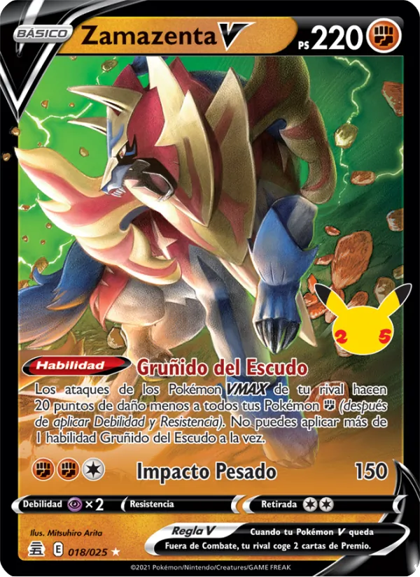 Zamazenta V – Celebraciones 18