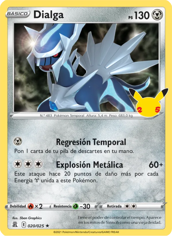 Dialga – Celebraciones 20