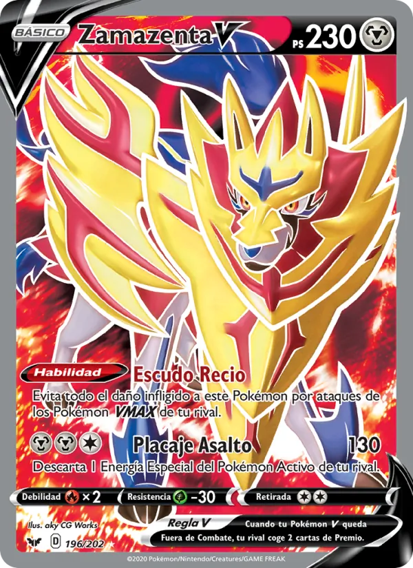 Zamazenta V – Espada y Escudo 196