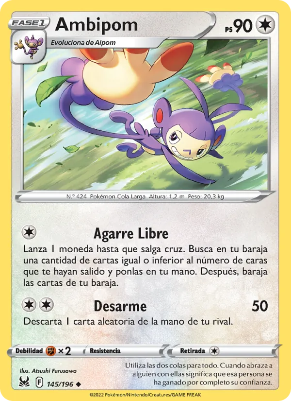 Ambipom – Origen Perdido 145