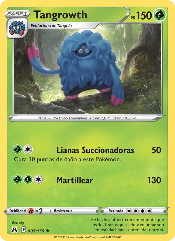 Tangrowth – Cenit Supremo 5