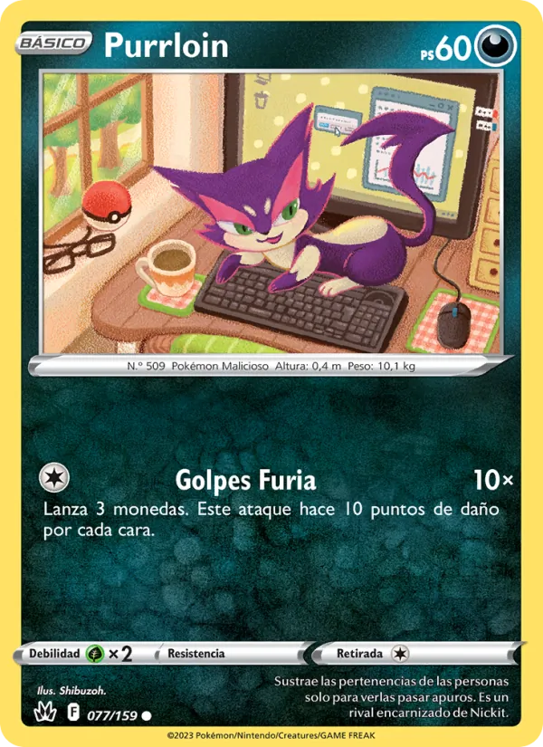 Purrloin – Cenit Supremo 77