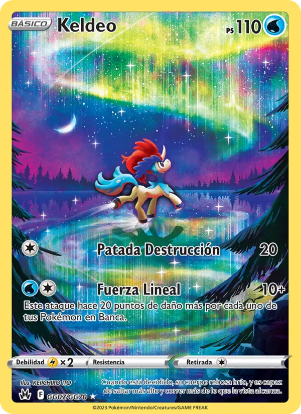 Keldeo – Cenit Supremo GG07