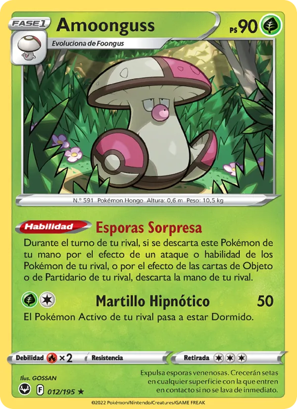 Amoonguss – Tempestad Plateada 12