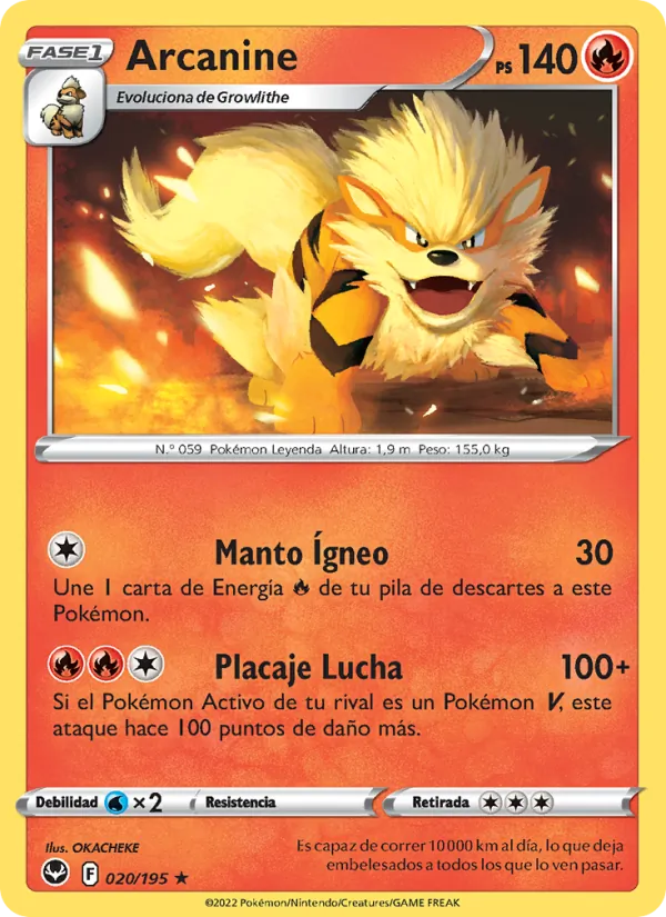 Arcanine – Tempestad Plateada 20