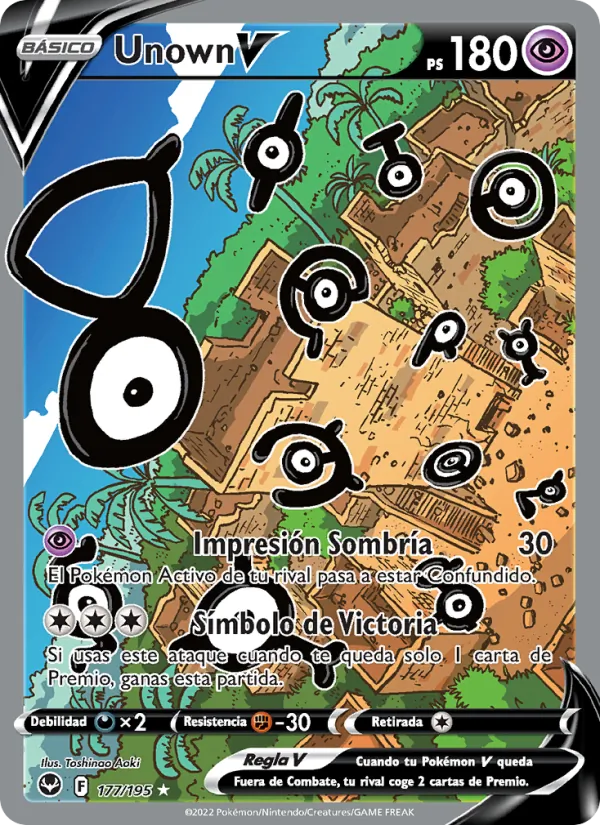 Unown V – Tempestad Plateada 177