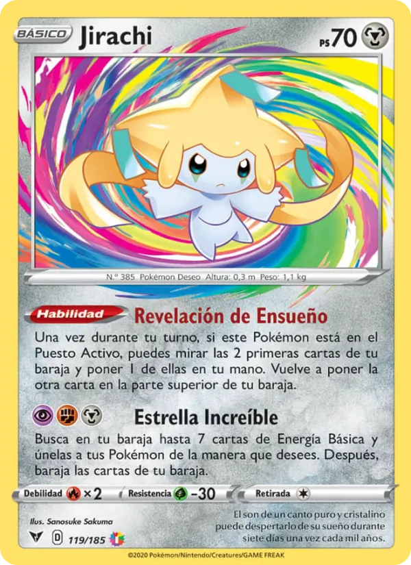 Jirachi – Voltaje Vívido 119