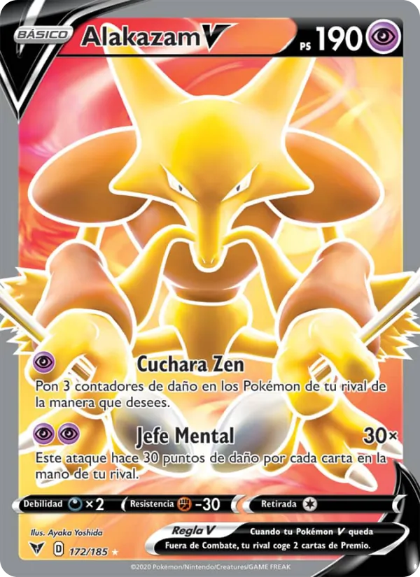 Alakazam V – Voltaje Vívido 172
