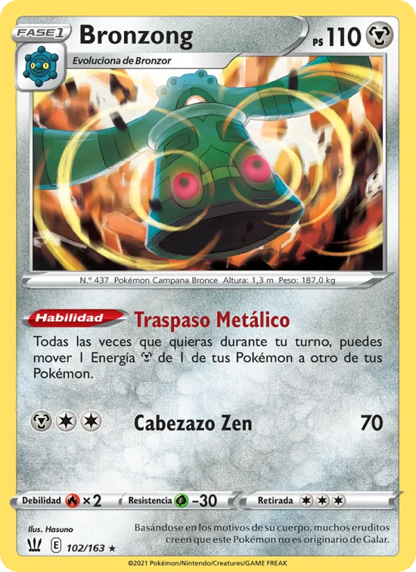 Bronzong – Estilos de Combate 102