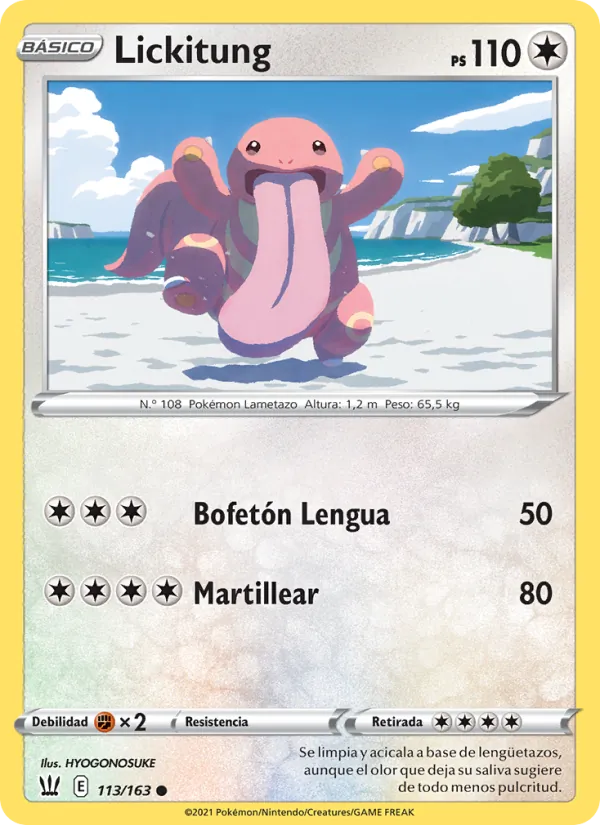 Lickitung – Estilos de Combate 113