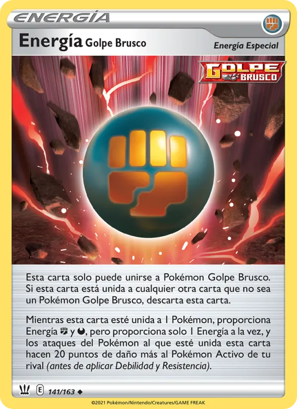 Energía Golpe Brusco – Estilos de Combate 141