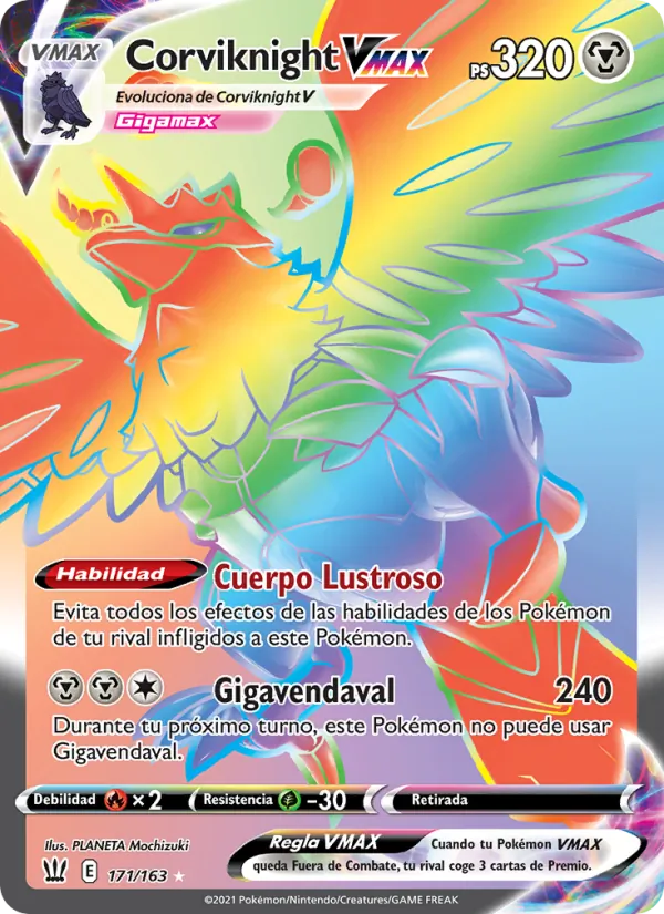 Corviknight VMAX – Estilos de Combate 171