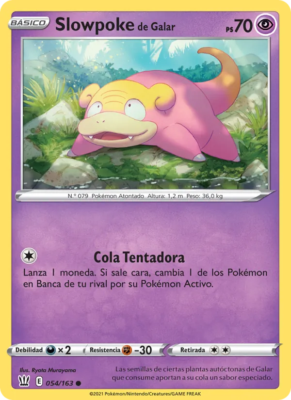 Slowpoke de Galar – Estilos de Combate 54