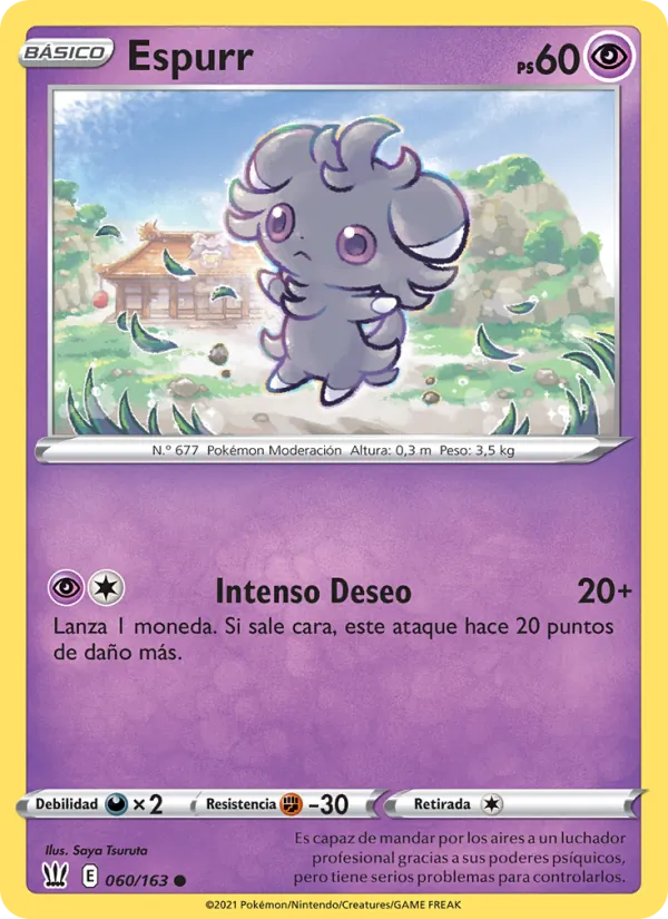 Espurr – Estilos de Combate 60