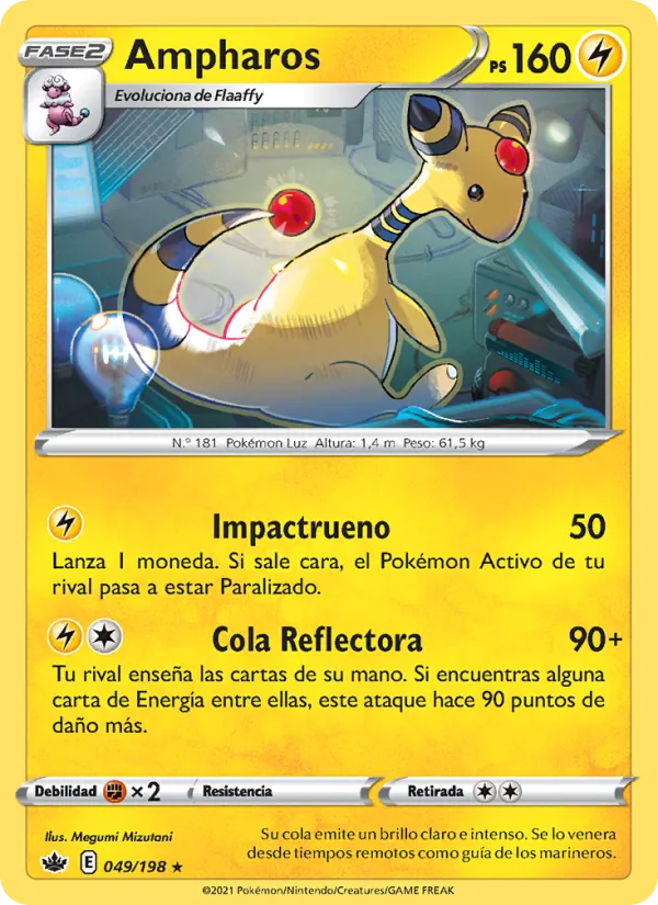 Ampharos – Reinado Escalofriante 49