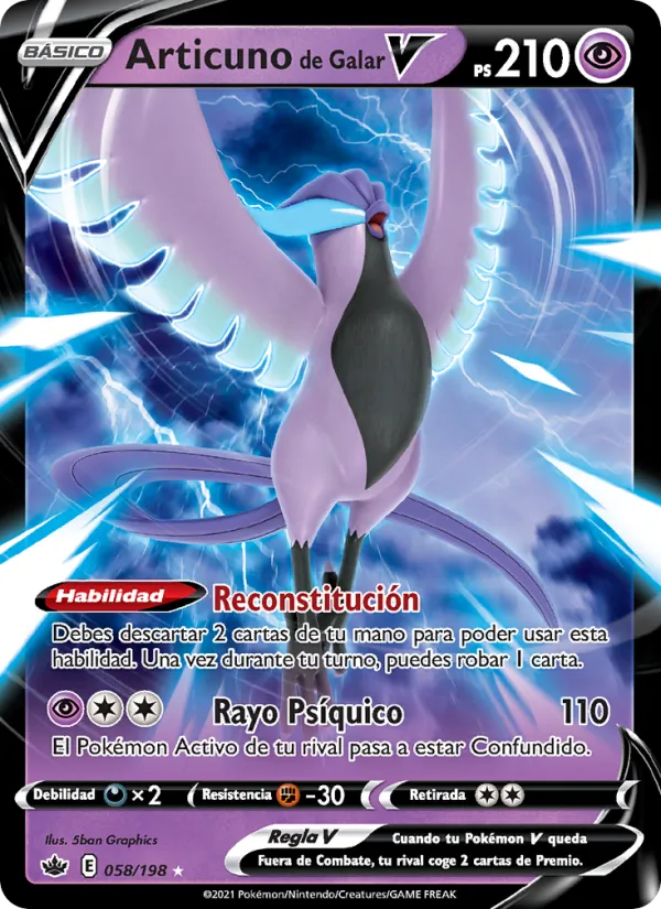 Articuno de Galar V – Reinado Escalofriante 58