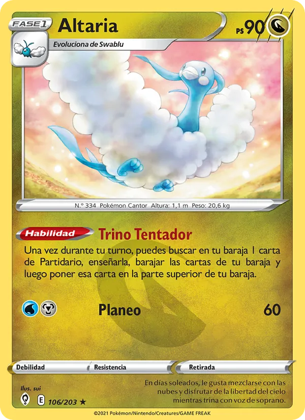 Altaria – Cielos Evolutivos 106